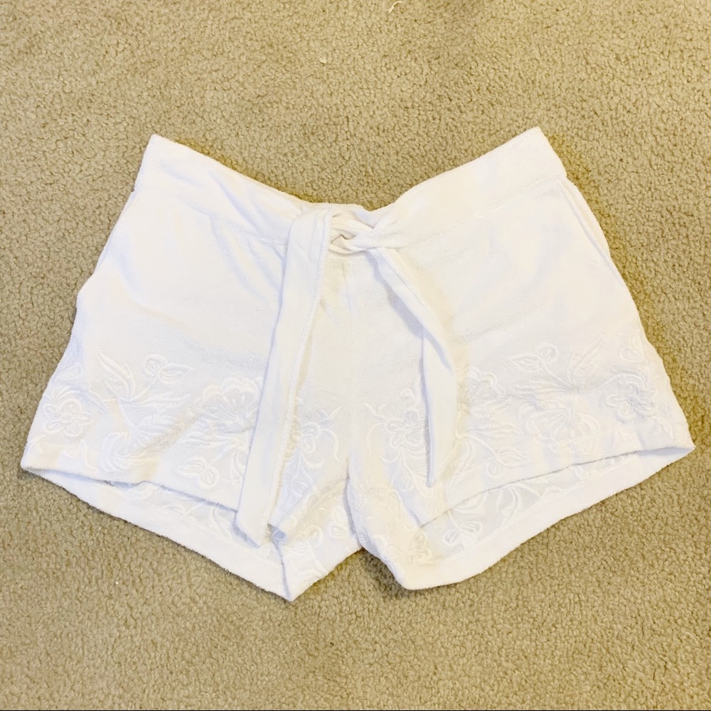 Florabella white shorts